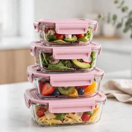 Borosilicate Glass Food Container